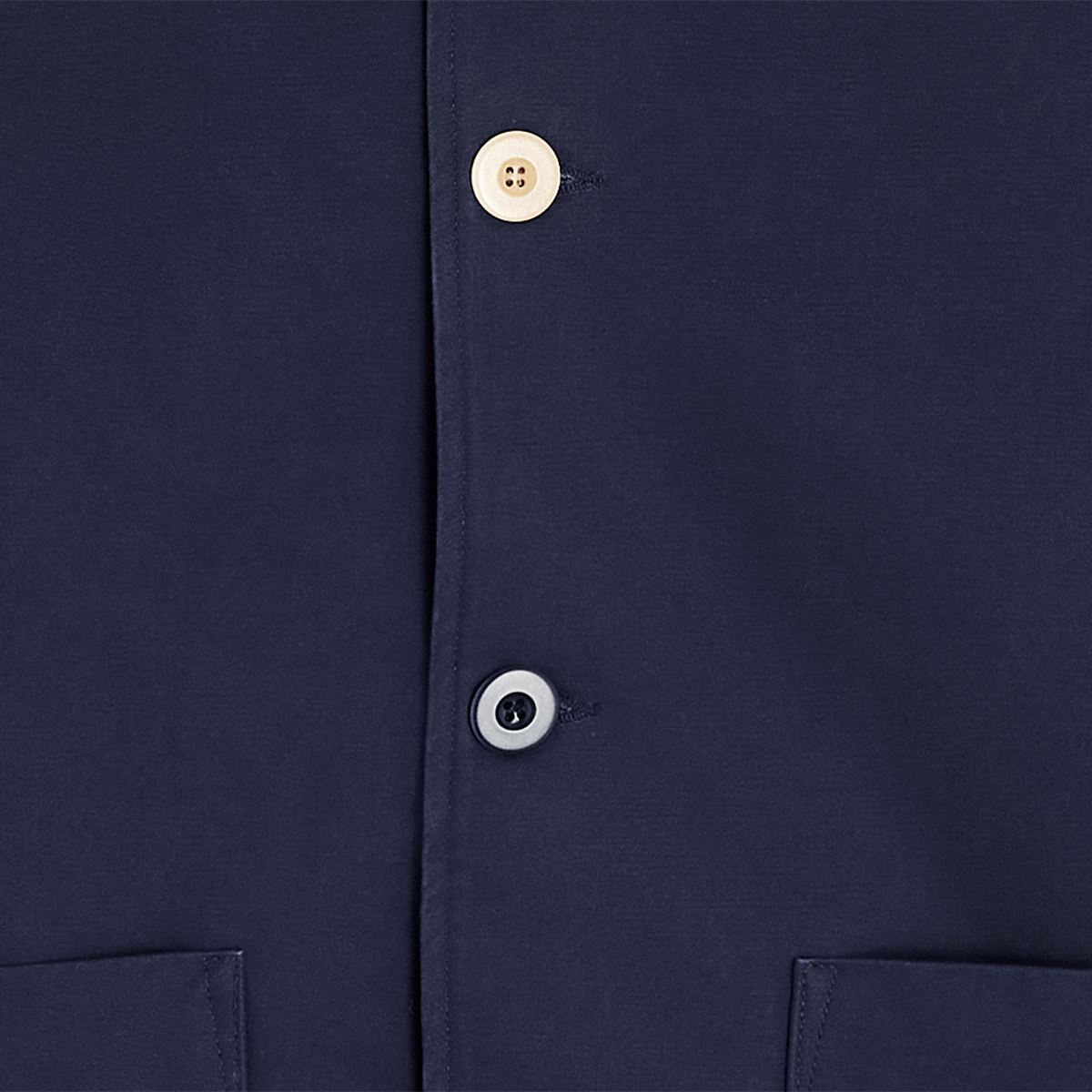 Bask In The Sun Ixone Jacket Navy Herren Worker Jacke blau
